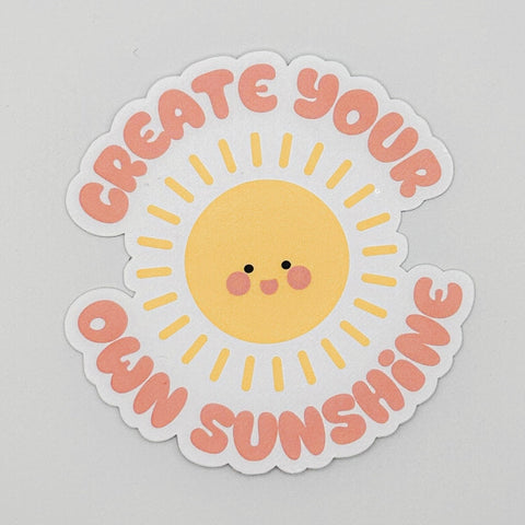 Create Your Own Sunshine Sticker