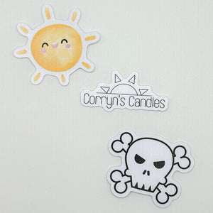 Corryn's Candles Mini Stickers