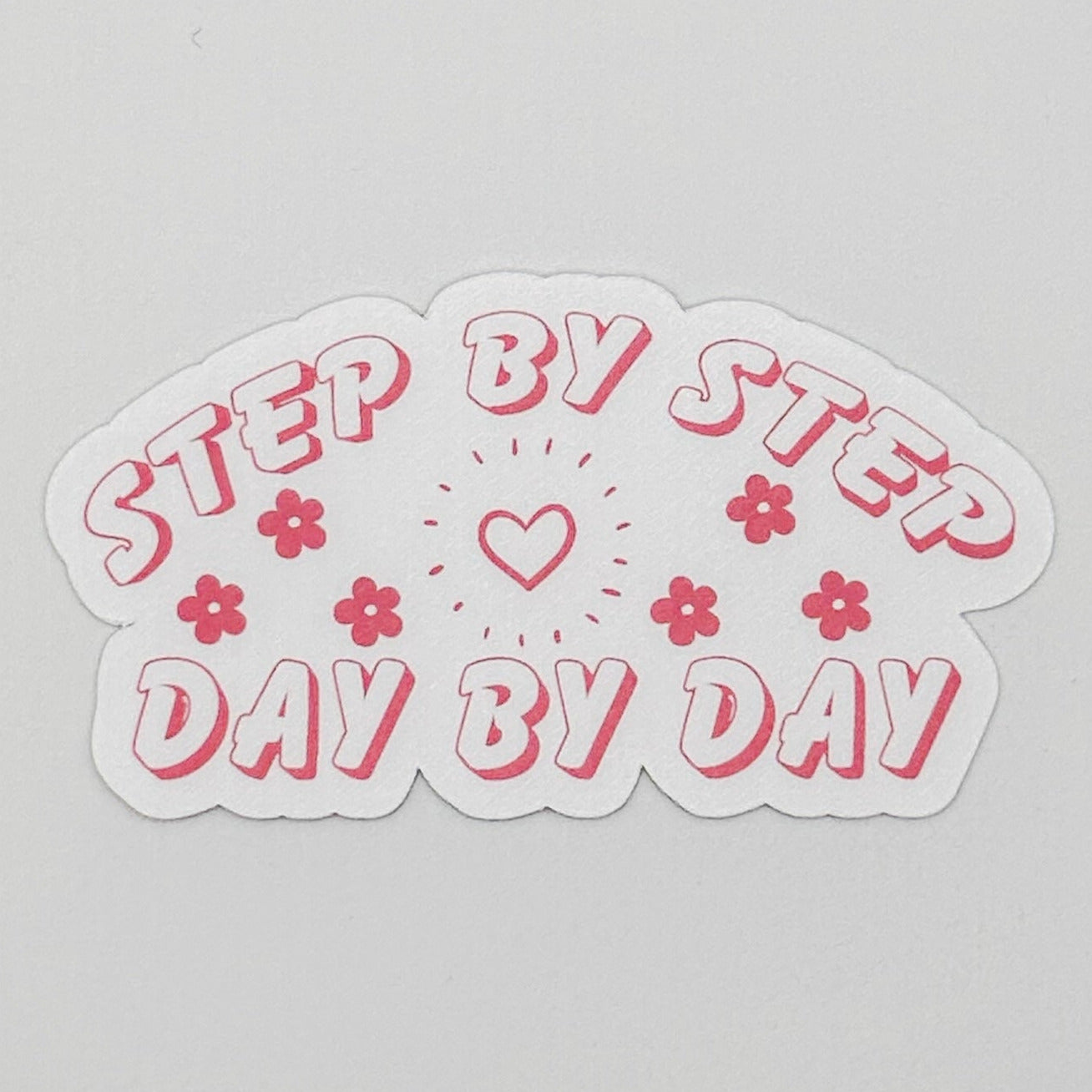 Step By Step Sticker