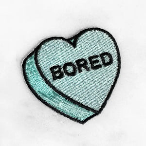 Candy Heart Patch - Bored