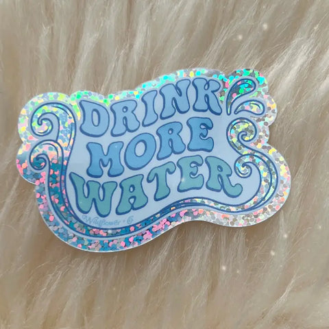 Drink More Water Sticker