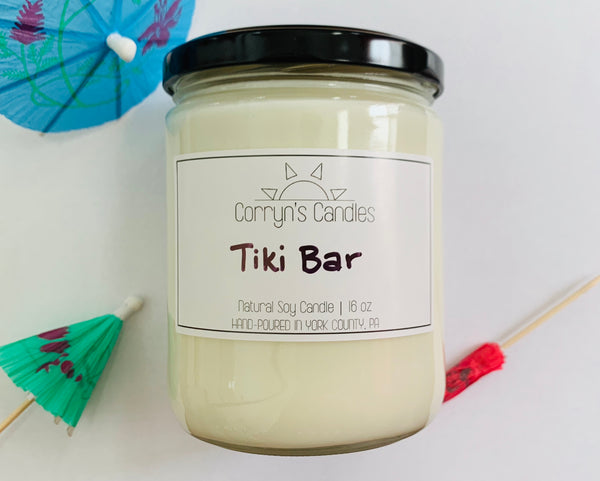 Tiki Bar Soy Candle