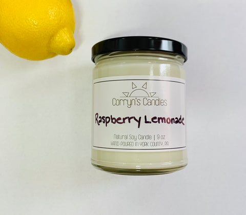 Raspberry Lemonade Soy Candle