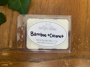 Bamboo + Coconut Soy Wax Melts