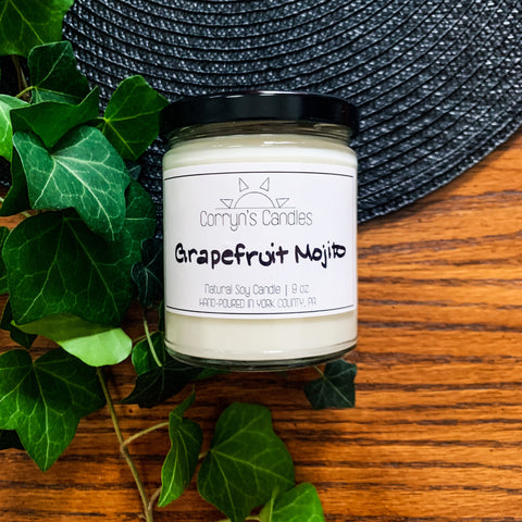 Grapefruit Mojito Soy Candle