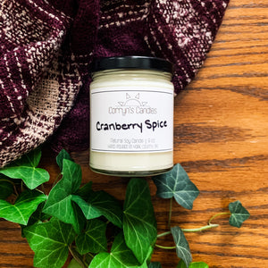 Cranberry Spice Soy Candle